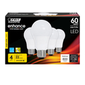 Feit Electric LED A19 E26 BW 60W 4PK OM60DM/930CA/4